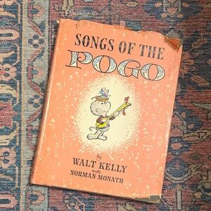 Vintage First Printing Songs of the Pogo by Walt Kelly with Norman Monath